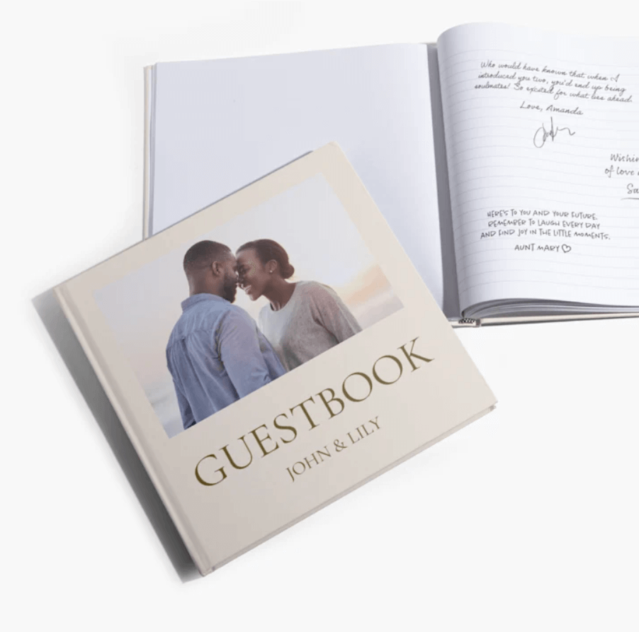 guest book - wedding reception
